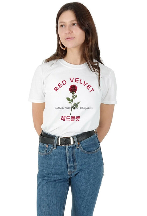 Red Velvet T-shirt Top Shirt Tee Fashion Kpop ReVeluv Irene Yeri Joy Fandom