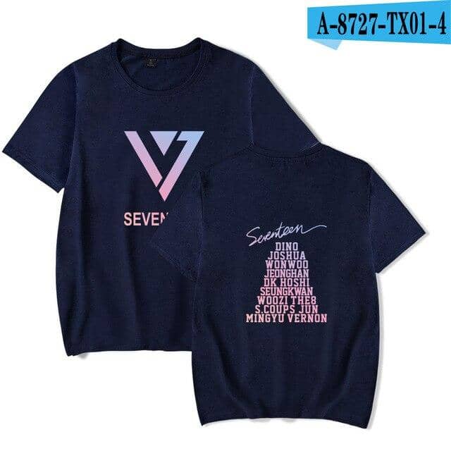 Kpop Newest SEVENTEEN kpop Summer Cool T-shirt Men/Women Short Sleeve Fashion  Print tshirt SEVENTEEN Casual Tee shirts Streetwear Clothes that you'll fall in love with. At an affordable price at KPOPSHOP, We sell a variety of SEVENTEEN kpop Summer Cool T-shirt Men/Women Short Sleeve Fashion  Print tshirt SEVENTEEN Casual Tee shirts Streetwear Clothes with Free Shipping.