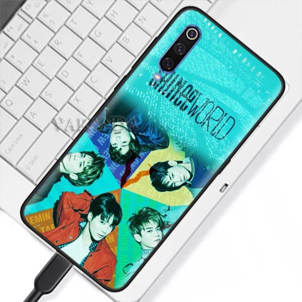SHINee KPOP Boy group Cases for Xiaomi Mi Poco X3 NFC X2 C3 Note 10 Ultra 5G 9T 9 CC9 Pro SE Lite M2 F2 TPU Phone