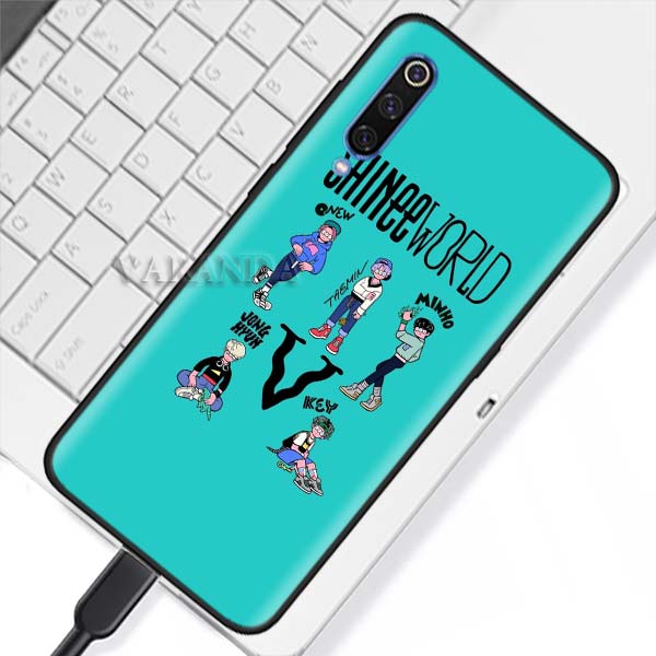 SHINee KPOP Boy group Cases for Xiaomi Mi Poco X3 NFC X2 C3 Note 10 Ultra 5G 9T 9 CC9 Pro SE Lite M2 F2 TPU Phone