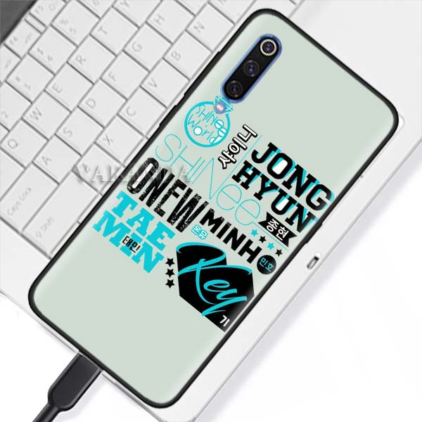 SHINee KPOP Boy group Cases for Xiaomi Mi Poco X3 NFC X2 C3 Note 10 Ultra 5G 9T 9 CC9 Pro SE Lite M2 F2 TPU Phone
