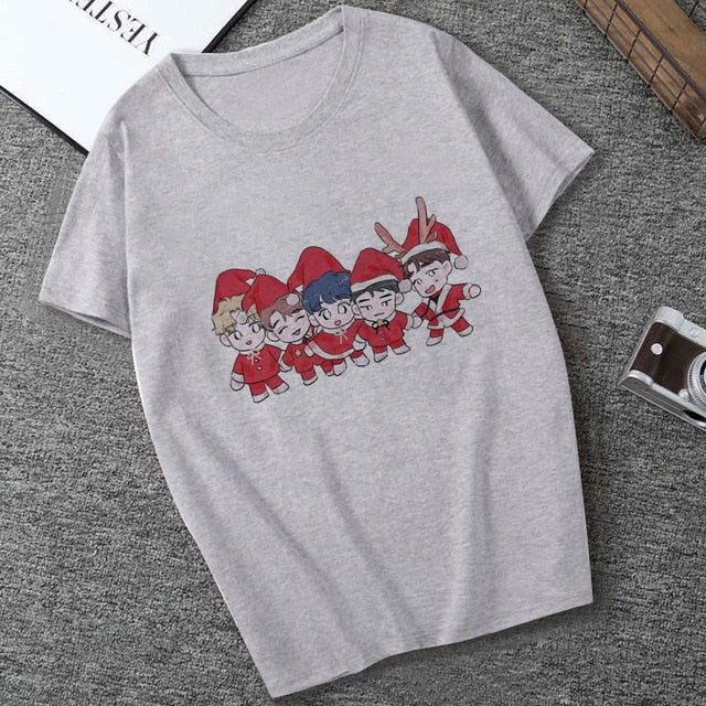 Seventeen T-Shirt 95s Aesthetics Print Casual Short Sleeve Streetwear Women Top