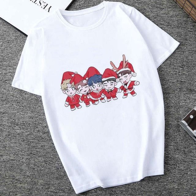 Seventeen T-Shirt 95s Aesthetics Print Casual Short Sleeve Streetwear Women Top
