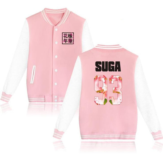 Shinee KPOP taemin key Baseball Uniform jacket Women Men Plus Size k-pop Zip-up Hoodies Sweatshirt