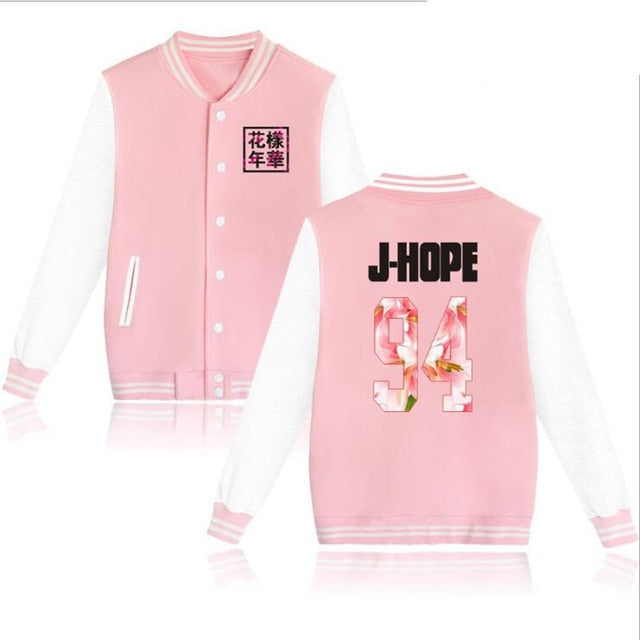 Shinee KPOP taemin key Baseball Uniform jacket Women Men Plus Size k-pop Zip-up Hoodies Sweatshirt