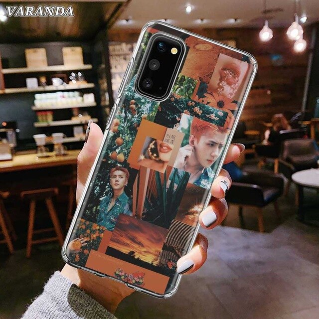 EXO Silicone Phone Case For Samsung Galaxy S20 FE S20 Ultra S10e S10 5G S9 S8 Plus S7 Edge Cover Coque Kpop EXO Lucky One