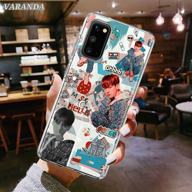 EXO Silicone Phone Case For Samsung Galaxy S20 FE S20 Ultra S10e S10 5G S9 S8 Plus S7 Edge Cover Coque Kpop EXO Lucky One