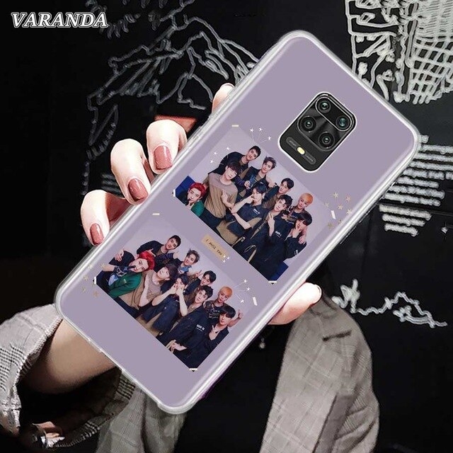 EXO Silicone Phone Case For Xiaomi Redmi 9 9A 9C 8 8A 7 7A Note 9 9S 8 8T 9 Pro 7 Soft Back Cover Coque Kpop EXO Lucky One