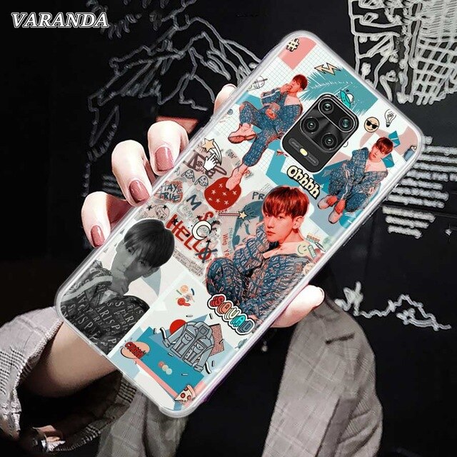 EXO Silicone Phone Case For Xiaomi Redmi 9 9A 9C 8 8A 7 7A Note 9 9S 8 8T 9 Pro 7 Soft Back Cover Coque Kpop EXO Lucky One