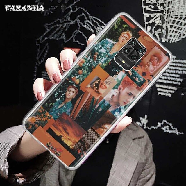 EXO Silicone Phone Case For Xiaomi Redmi 9 9A 9C 8 8A 7 7A Note 9 9S 8 8T 9 Pro 7 Soft Back Cover Coque Kpop EXO Lucky One