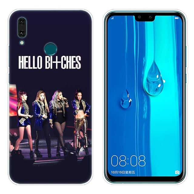Soft Silicone Case 2ne1 KPOP black jack for Huawei Mate 30 20 Lite 10 Pro Y5 Y6 Y7 Pro 2019 Y9 Prime 2019 2018 Y6 Pro 2017 Cover