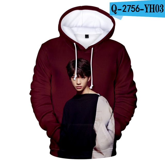 Stray Kids 3D Hoodies Men Women 2019 New Fashion Autumn High Quality Design Hip Hop Hoodie Korean Band Stray Kids Sweatshirts