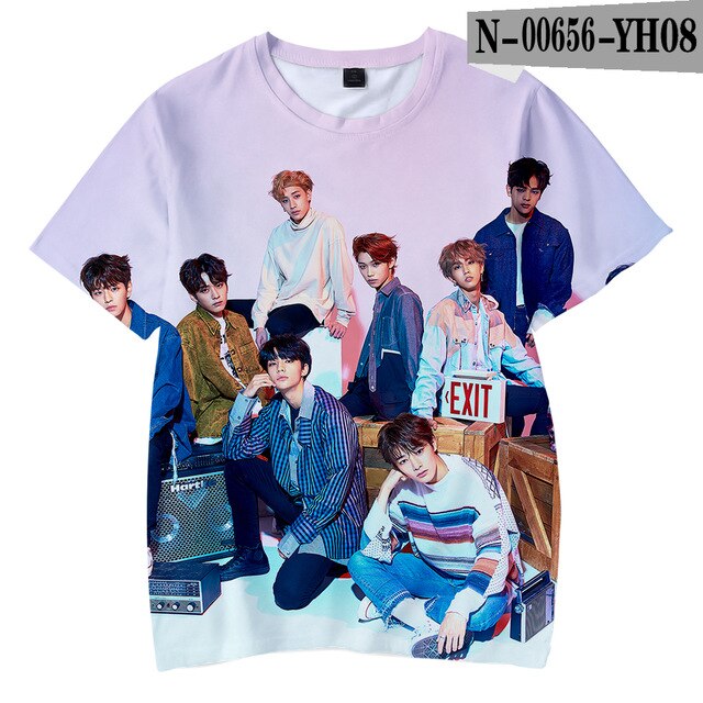Stray Kids 3D Children T-shirts Kpop Tshirts Casaul Kids Tee Shirts - Kpopshop