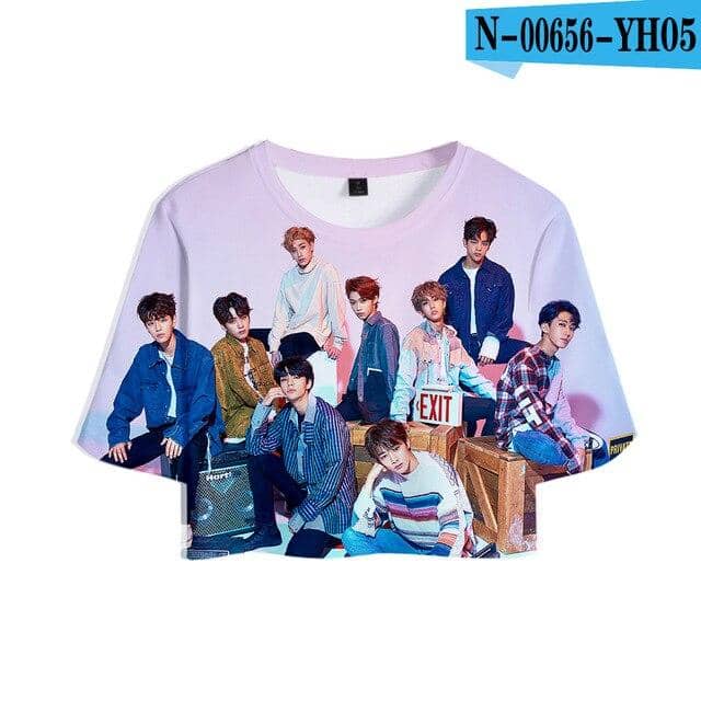 Kpop Newest Stray Kids 3D Printed Women Crop Tops Kpop Fashion Summer Short Sleeve T-shirts 2019 Hot Sale Casual Girls Sexy Tee Shirts that you'll fall in love with. At an affordable price at KPOPSHOP, We sell a variety of Stray Kids 3D Printed Women Crop Tops Kpop Fashion Summer Short Sleeve T-shirts 2019 Hot Sale Casual Girls Sexy Tee Shirts with Free Shipping.