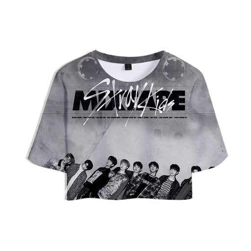 Kpop Newest Stray Kids 3D Printed Women Crop Tops Kpop Fashion Summer Short Sleeve T-shirts 2019 Hot Sale Casual Girls Sexy Tee Shirts that you'll fall in love with. At an affordable price at KPOPSHOP, We sell a variety of Stray Kids 3D Printed Women Crop Tops Kpop Fashion Summer Short Sleeve T-shirts 2019 Hot Sale Casual Girls Sexy Tee Shirts with Free Shipping.