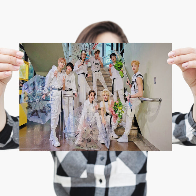 Stray Kids Kpop Poster Music Boy Group Icon Rapper Canvas Painting Wall Art Prints Gift Living Room Decor