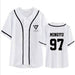 Kpop Newest Summer Korean Fashion Hip Hop Baseball T Shirt KPOP Seventeen 17 Short Sleeve T-Shirt Women Men Baseball Uniform Couple Shirt that you'll fall in love with. At an affordable price at KPOPSHOP, We sell a variety of Summer Korean Fashion Hip Hop Baseball T Shirt KPOP Seventeen 17 Short Sleeve T-Shirt Women Men Baseball Uniform Couple Shirt with Free Shipping.