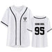 Kpop Newest Summer Korean Fashion Hip Hop Baseball T Shirt KPOP Seventeen 17 Short Sleeve T-Shirt Women Men Baseball Uniform Couple Shirt that you'll fall in love with. At an affordable price at KPOPSHOP, We sell a variety of Summer Korean Fashion Hip Hop Baseball T Shirt KPOP Seventeen 17 Short Sleeve T-Shirt Women Men Baseball Uniform Couple Shirt with Free Shipping.