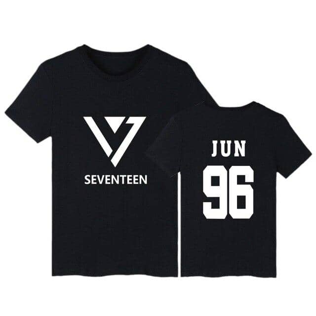 Kpop Newest Summer Kpop Seventeen T Shirt with Short Sleeve Fashion Cotton T-Shirt Seventeen tshirt for Young teen Plus Size tee Clothing that you'll fall in love with. At an affordable price at KPOPSHOP, We sell a variety of Summer Kpop Seventeen T Shirt with Short Sleeve Fashion Cotton T-Shirt Seventeen tshirt for Young teen Plus Size tee Clothing with Free Shipping.