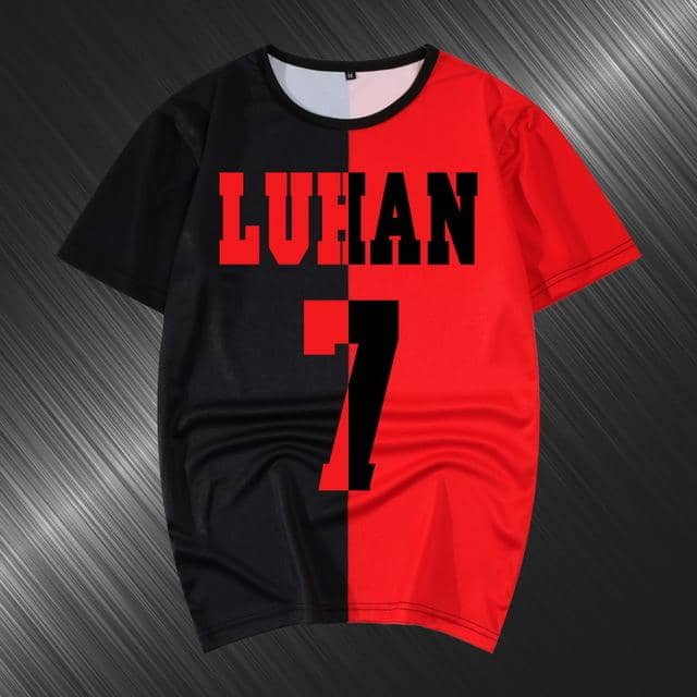 Kpop Newest Summer T-shirt Women Harajuku Kpop EXO Luhan the same Casual tshirt Short Sleeve O-Neck splice Tee shirt female Bottoming Tops that you'll fall in love with. At an affordable price at KPOPSHOP, We sell a variety of Summer T-shirt Women Harajuku Kpop EXO Luhan the same Casual tshirt Short Sleeve O-Neck splice Tee shirt female Bottoming Tops with Free Shipping.