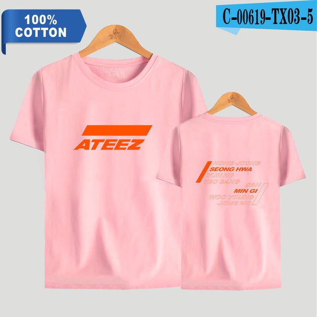 explosion 100%  ATEEZ Women/Men  Kpops T-Shirt  Plus Size - Kpopshop