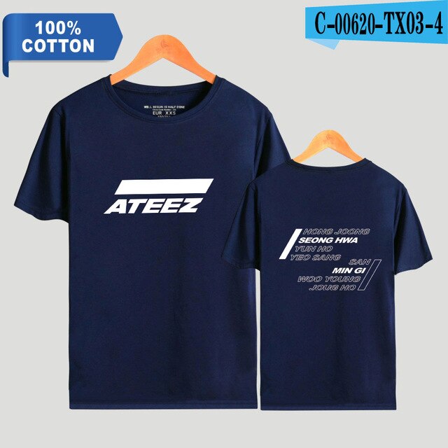 explosion 100%  ATEEZ Women/Men  Kpops T-Shirt  Plus Size - Kpopshop