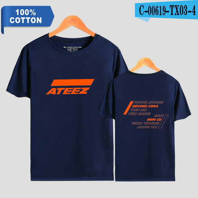 explosion 100%  ATEEZ Women/Men  Kpops T-Shirt  Plus Size - Kpopshop