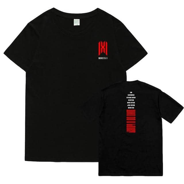 Kpop Newest Summer style kpop monsta x album who do u love member name printing o neck short sleeve t shirt fashion unisex t-shirt that you'll fall in love with. At an affordable price at KPOPSHOP, We sell a variety of Summer style kpop monsta x album who do u love member name printing o neck short sleeve t shirt fashion unisex t-shirt with Free Shipping.