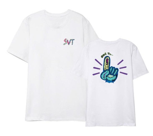 Summer style kpop seventeen world tour ode to you