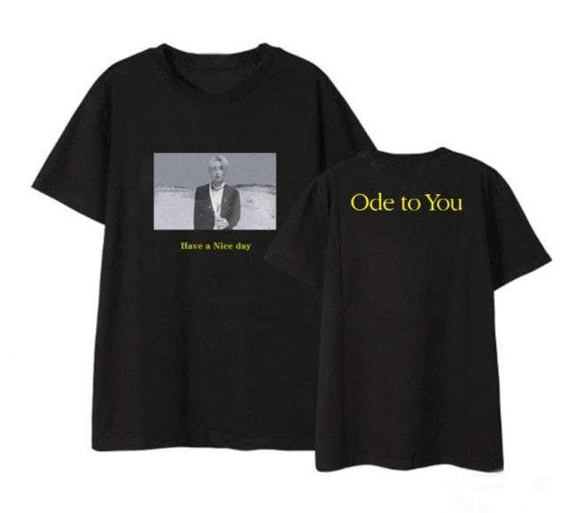Summer style kpop seventeen world tour ode to you