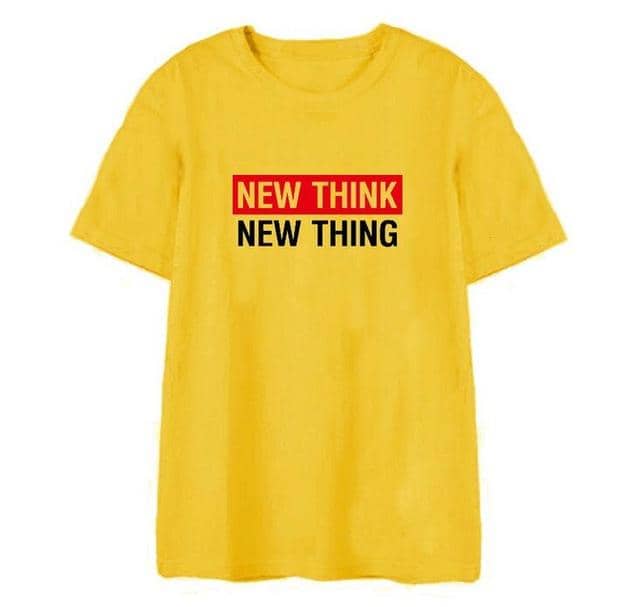 Kpop Newest Summer style unisex new thing new think printing fashion t shirt for men women kpop wanna one same o neck short sleeve t-shirt that you'll fall in love with. At an affordable price at KPOPSHOP, We sell a variety of Summer style unisex new thing new think printing fashion t shirt for men women kpop wanna one same o neck short sleeve t-shirt with Free Shipping.