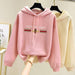 Kpop Newest Surmiitro Plus Size Warm Hoodies Women Autumn Winter 2019 Korean Kpop Ladies Long Sleeve Hooded Sweatshirt Female Pullover that you'll fall in love with. At an affordable price at KPOPSHOP, We sell a variety of Surmiitro Plus Size Warm Hoodies Women Autumn Winter 2019 Korean Kpop Ladies Long Sleeve Hooded Sweatshirt Female Pullover with Free Shipping.