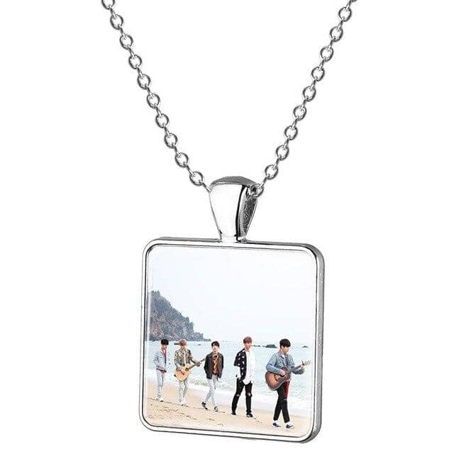 Kpop Newest TAFREE Kpop Day6 Photo Pendant Necklace Square Shape Glass Cabochon Necklaces Rhodium Plated Metal Link Chain Jewelry DAY23 that you'll fall in love with. At an affordable price at KPOPSHOP, We sell a variety of TAFREE Kpop Day6 Photo Pendant Necklace Square Shape Glass Cabochon Necklaces Rhodium Plated Metal Link Chain Jewelry DAY23 with Free Shipping.