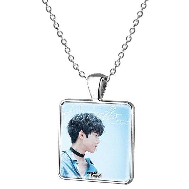 Kpop Newest TAFREE Kpop Day6 Photo Pendant Necklace Square Shape Glass Cabochon Necklaces Rhodium Plated Metal Link Chain Jewelry DAY23 that you'll fall in love with. At an affordable price at KPOPSHOP, We sell a variety of TAFREE Kpop Day6 Photo Pendant Necklace Square Shape Glass Cabochon Necklaces Rhodium Plated Metal Link Chain Jewelry DAY23 with Free Shipping.