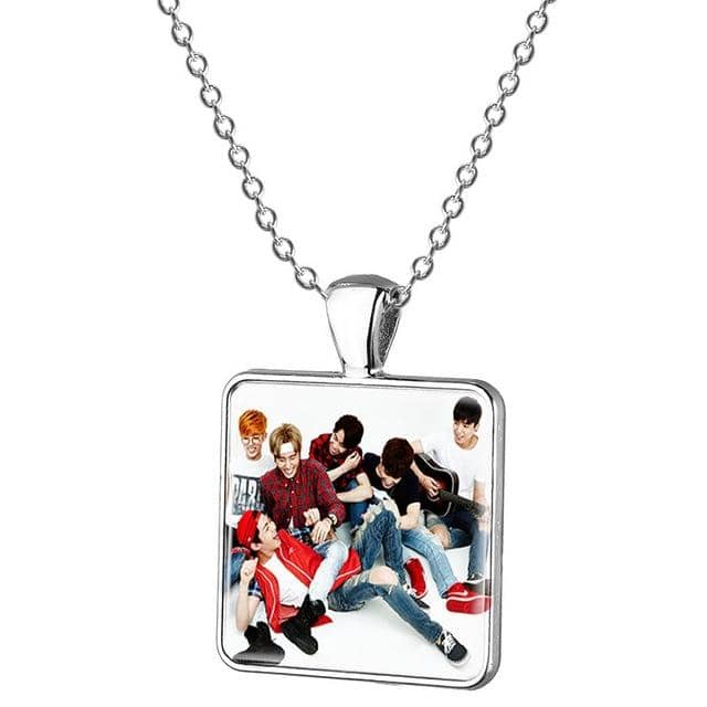 Kpop Newest TAFREE Kpop Day6 Photo Pendant Necklace Square Shape Glass Cabochon Necklaces Rhodium Plated Metal Link Chain Jewelry DAY23 that you'll fall in love with. At an affordable price at KPOPSHOP, We sell a variety of TAFREE Kpop Day6 Photo Pendant Necklace Square Shape Glass Cabochon Necklaces Rhodium Plated Metal Link Chain Jewelry DAY23 with Free Shipping.