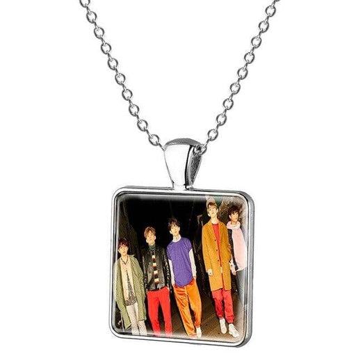 Kpop Newest TAFREE Kpop Day6 Photo Pendant Necklace Square Shape Glass Cabochon Necklaces Rhodium Plated Metal Link Chain Jewelry DAY23 that you'll fall in love with. At an affordable price at KPOPSHOP, We sell a variety of TAFREE Kpop Day6 Photo Pendant Necklace Square Shape Glass Cabochon Necklaces Rhodium Plated Metal Link Chain Jewelry DAY23 with Free Shipping.