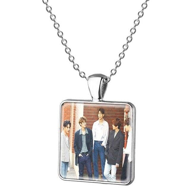 Kpop Newest TAFREE Kpop Day6 Photo Pendant Necklace Square Shape Glass Cabochon Necklaces Rhodium Plated Metal Link Chain Jewelry DAY23 that you'll fall in love with. At an affordable price at KPOPSHOP, We sell a variety of TAFREE Kpop Day6 Photo Pendant Necklace Square Shape Glass Cabochon Necklaces Rhodium Plated Metal Link Chain Jewelry DAY23 with Free Shipping.