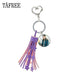 Kpop Newest TAFREE Purple Tassel Heart Clasps Key Ring Holder Glass Day6 DAY 6 Cabochon Dome Pendant Keychain For Fan Gift  Day17 that you'll fall in love with. At an affordable price at KPOPSHOP, We sell a variety of TAFREE Purple Tassel Heart Clasps Key Ring Holder Glass Day6 DAY 6 Cabochon Dome Pendant Keychain For Fan Gift  Day17 with Free Shipping.