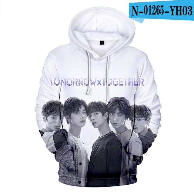 Kpop Newest TJ 3D TXT Hoodies Sweatshirt Fashion Soft Winter/Autumn Hoodies Kpop Hip Hop Long Sleeve TOMORROW X TOGETHER Hoodies Sweatshirt that you'll fall in love with. At an affordable price at KPOPSHOP, We sell a variety of TJ 3D TXT Hoodies Sweatshirt Fashion Soft Winter/Autumn Hoodies Kpop Hip Hop Long Sleeve TOMORROW X TOGETHER Hoodies Sweatshirt with Free Shipping.