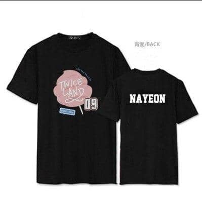 Kpop Newest TWICE KPOP Summer 2019 men women Korean version Cotton Round neck black White Letter printing Short-sleeved T-shirt Loose Lovers that you'll fall in love with. At an affordable price at KPOPSHOP, We sell a variety of TWICE KPOP Summer 2019 men women Korean version Cotton Round neck black White Letter printing Short-sleeved T-shirt Loose Lovers with Free Shipping.
