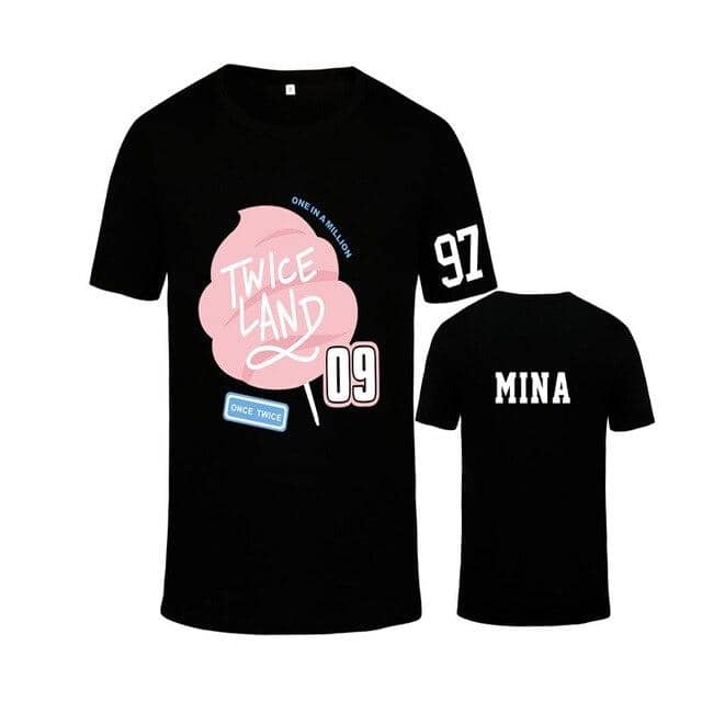 Kpop Newest TWICE Twiceland T-shirt Same Paragraph Short-sleeved Men and Women Lovers Dropshipping that you'll fall in love with. At an affordable price at KPOPSHOP, We sell a variety of TWICE Twiceland T-shirt Same Paragraph Short-sleeved Men and Women Lovers Dropshipping with Free Shipping.