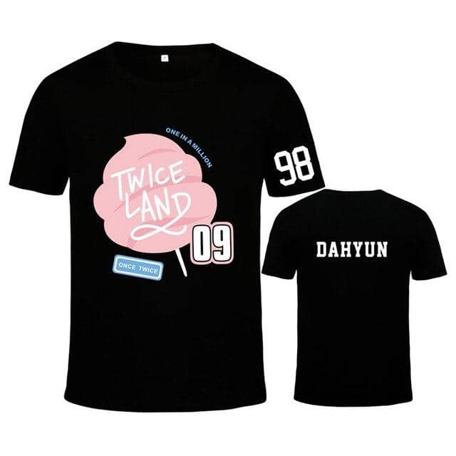 Kpop Newest TWICE Twiceland T-shirt Same Paragraph Short-sleeved Men and Women Lovers Dropshipping that you'll fall in love with. At an affordable price at KPOPSHOP, We sell a variety of TWICE Twiceland T-shirt Same Paragraph Short-sleeved Men and Women Lovers Dropshipping with Free Shipping.