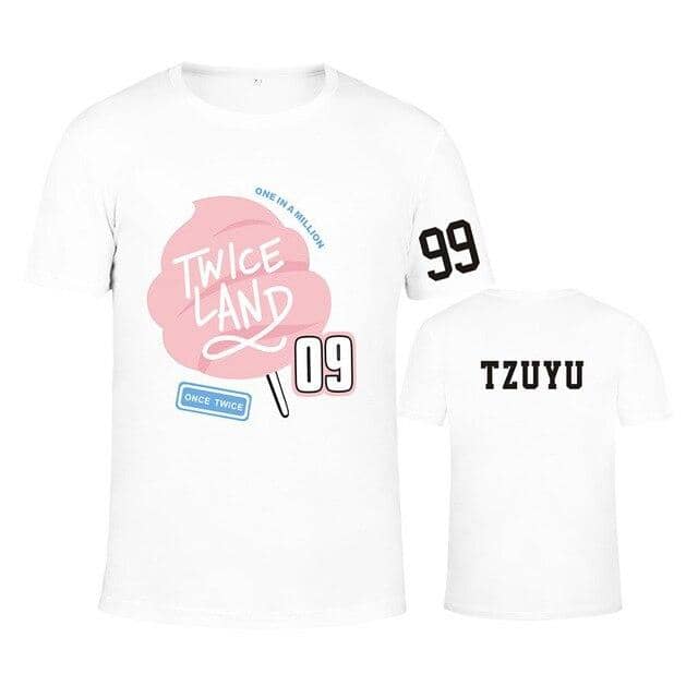 Kpop Newest TWICE Twiceland T-shirt Same Paragraph Short-sleeved Men and Women Lovers Dropshipping that you'll fall in love with. At an affordable price at KPOPSHOP, We sell a variety of TWICE Twiceland T-shirt Same Paragraph Short-sleeved Men and Women Lovers Dropshipping with Free Shipping.