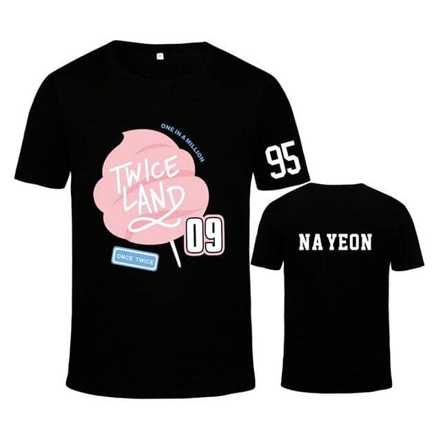 Kpop Newest TWICE Twiceland T-shirt Same Paragraph Short-sleeved Men and Women Lovers Dropshipping that you'll fall in love with. At an affordable price at KPOPSHOP, We sell a variety of TWICE Twiceland T-shirt Same Paragraph Short-sleeved Men and Women Lovers Dropshipping with Free Shipping.