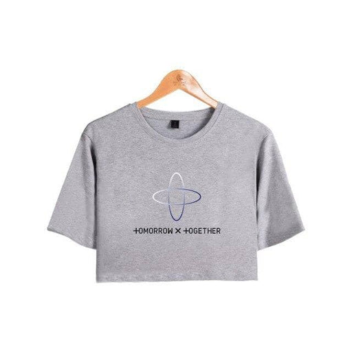 TXT Sexy Belly Button  kpop Tomorrow X Together Women crop top Korea t-shirt 2XL - Kpopshop
