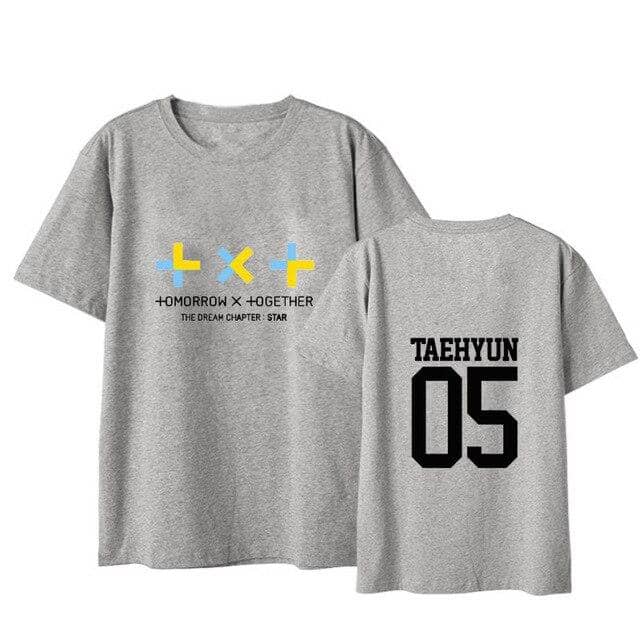 TXT Kpop Member name  TXT korean  women men tops - Kpopshop