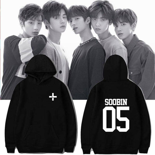 Kpop Newest TXT SOOBIN TAEHYUN Print Long Sleeve Hooded Sweatshirt Itself Kpop Hoody Oversize Pullovers Hoodies PG067 that you'll fall in love with. At an affordable price at KPOPSHOP, We sell a variety of TXT SOOBIN TAEHYUN Print Long Sleeve Hooded Sweatshirt Itself Kpop Hoody Oversize Pullovers Hoodies PG067 with Free Shipping.