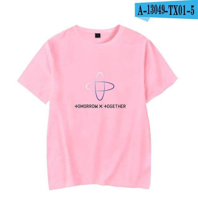 TXT T-shirt Kpop Kpop TOMORROW X TOGETHER Man Woman T-shirt Hip-Hop - Kpopshop