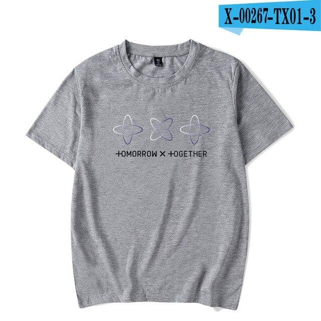 TXT T-shirt Kpop Kpop TOMORROW X TOGETHER Man Woman T-shirt Hip-Hop - Kpopshop