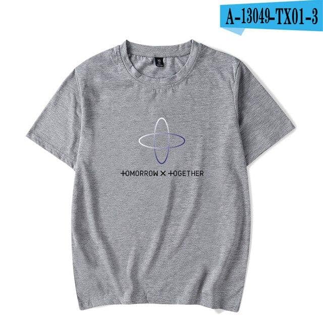 TXT T-shirt Kpop Kpop TOMORROW X TOGETHER Man Woman T-shirt Hip-Hop - Kpopshop